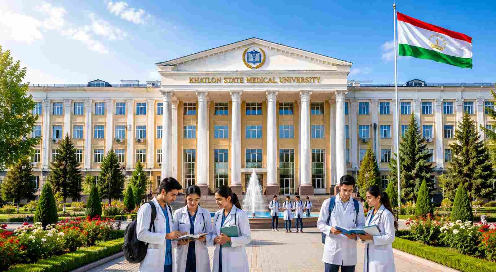 Khatlon State Medical University Campus and Medical Students